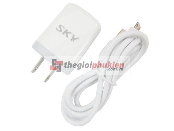 Sạc Sky ( củ + cáp ) trắng OEM